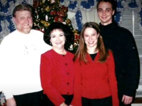 Judy Parsons with her family.